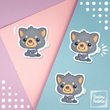 Tassie Devil Vinyl Sticker