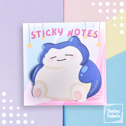 Snorlax Sticky Notes