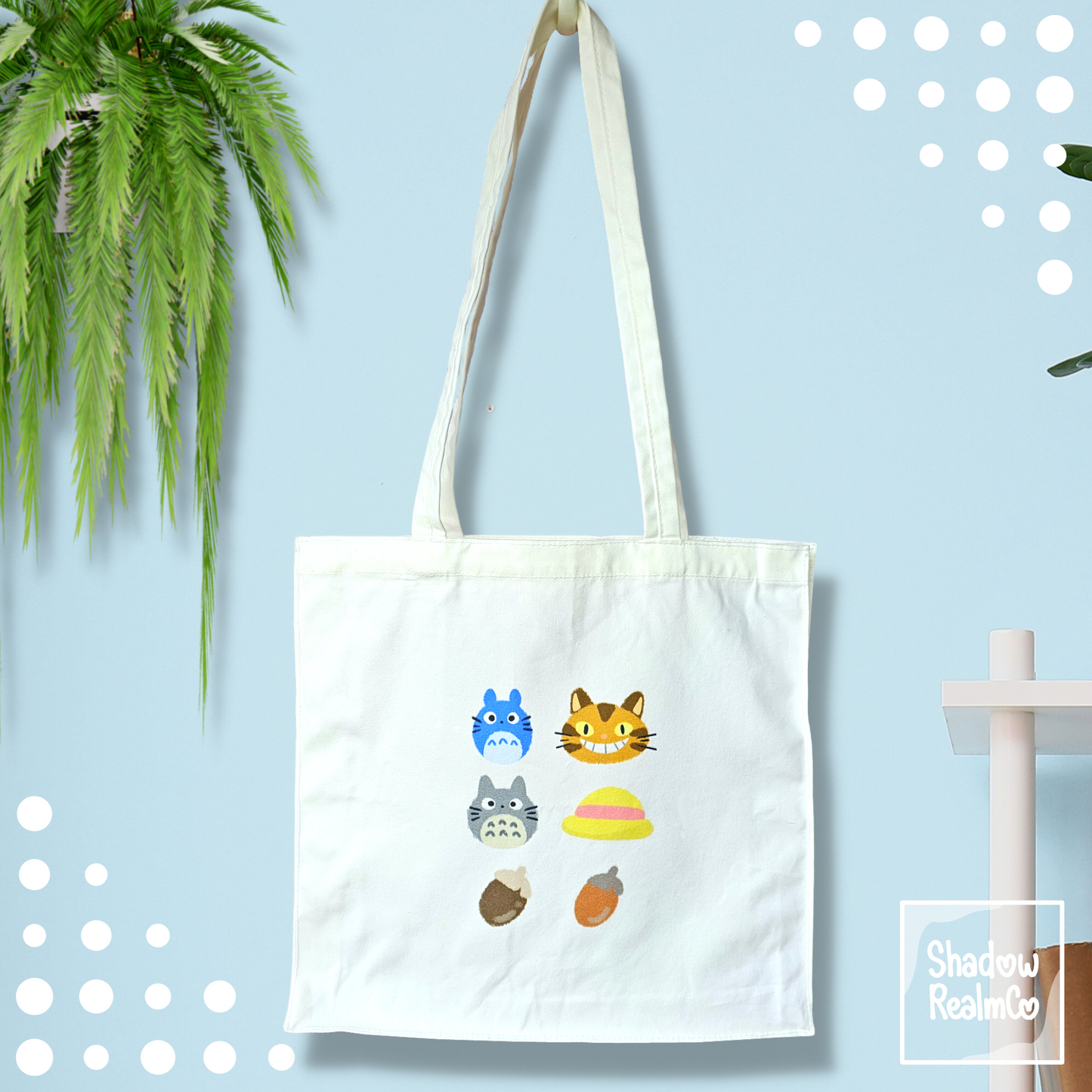 Totoro Cotton Tote Bag