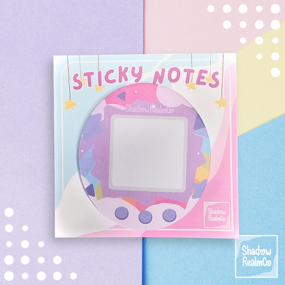 Tamagotchi Sticky Notes