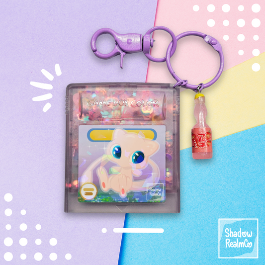 Mew GBC Shaker Holographic Keychain