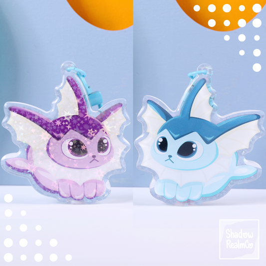 Eeveelution Double Sided Keychain | VAPOREON