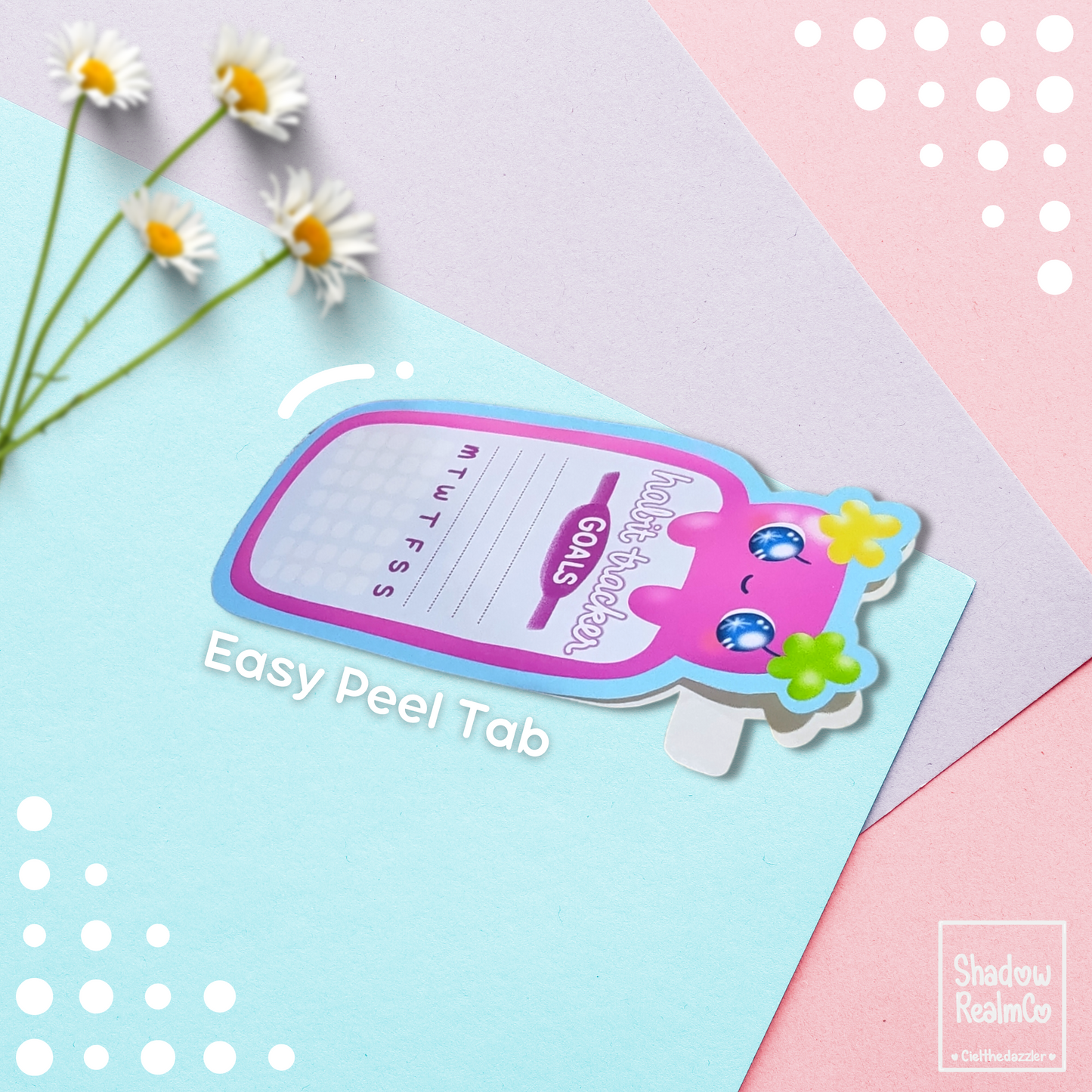 Violetchi Habit Tracker Matte Sticker