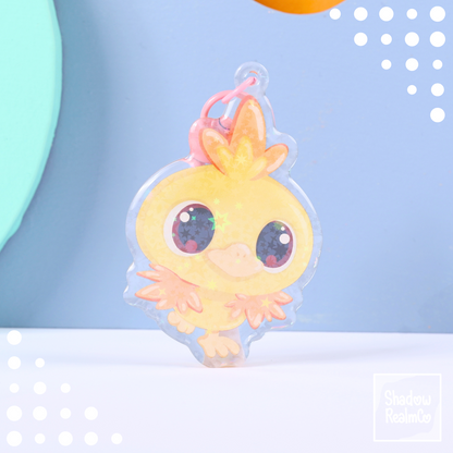 Starter Double Sided Keychain | TORCHIC