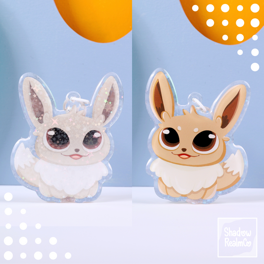 Eeveelution Double Sided Keychain | EEVEE