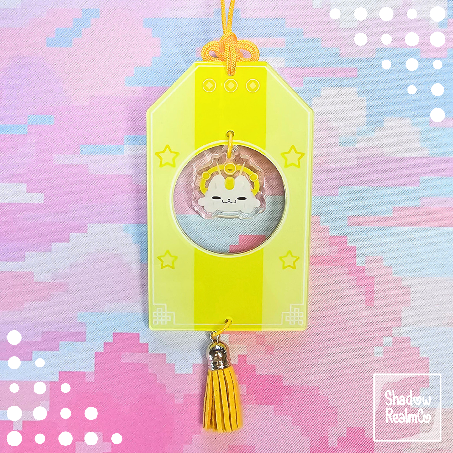 Gold Foil Epoxy Wealth Talisman