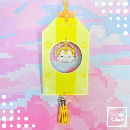 Gold Foil Epoxy Wealth Talisman