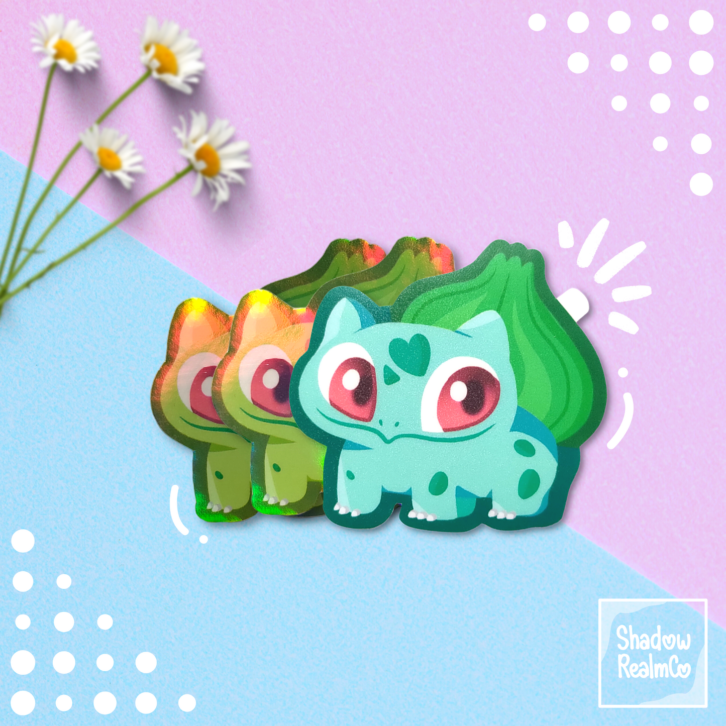 Bulbasaur Starter Sticker