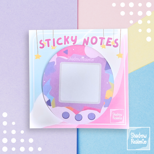 Tamagotchi Sticky Notes