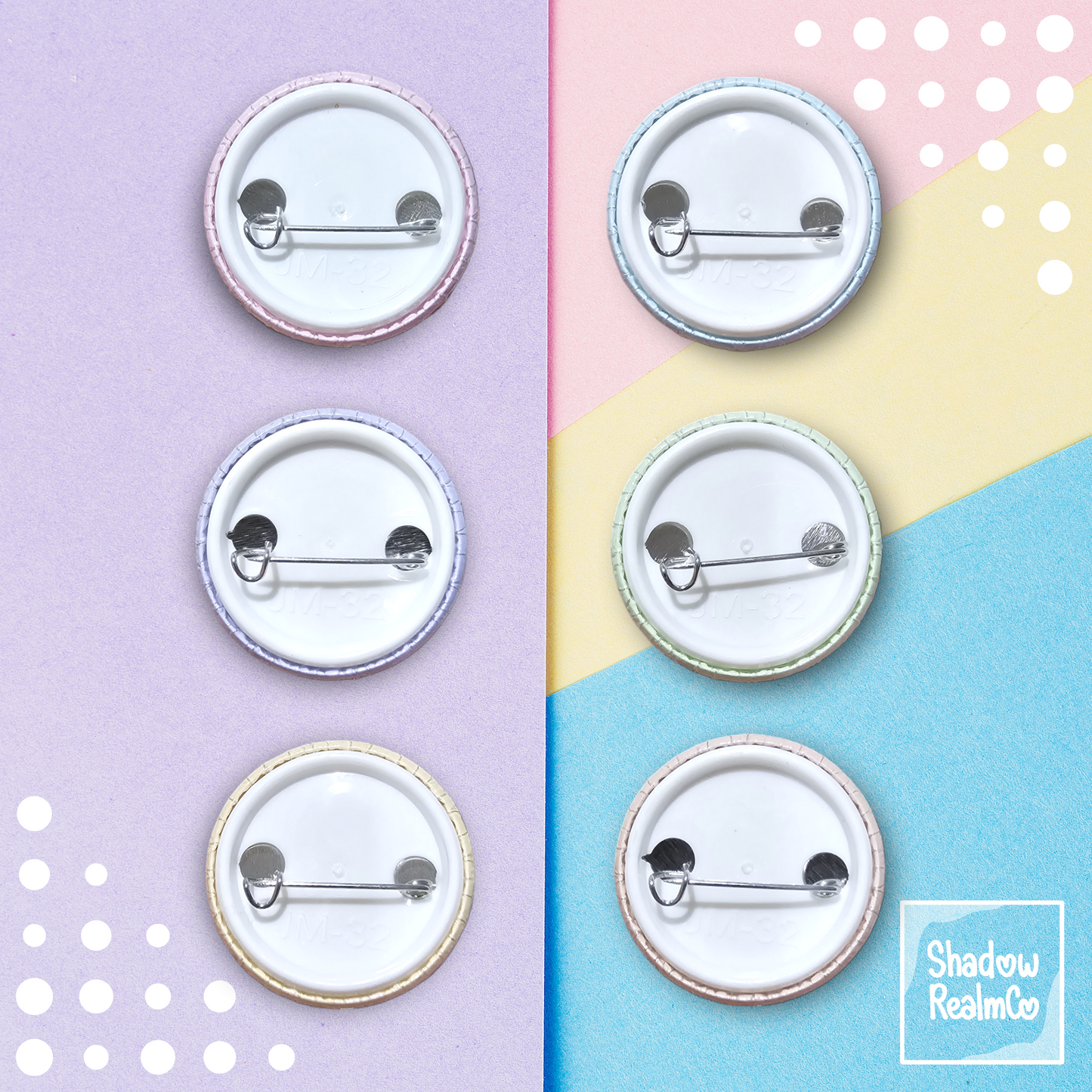 Kiki Pin-Back Button Set