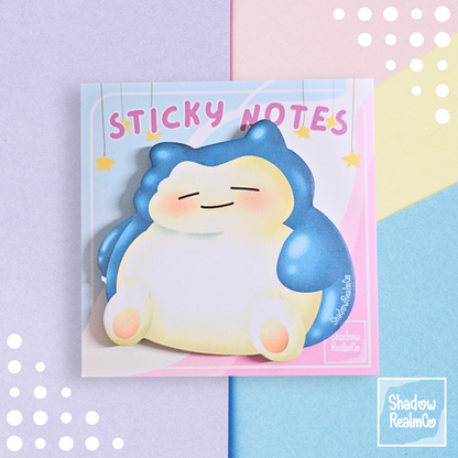 Snorlax Sticky Notes