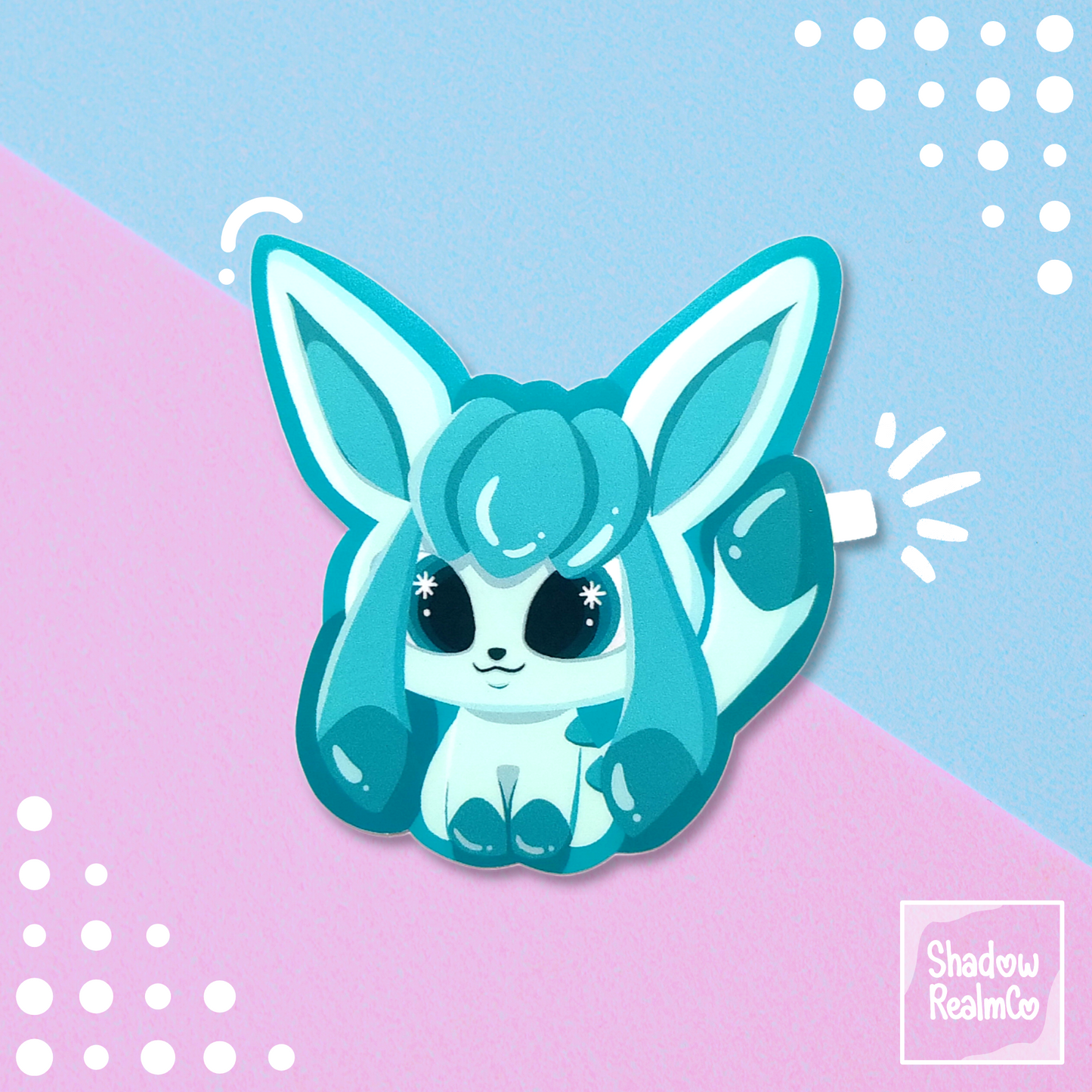 Glaceon Eeveelutions Sticker