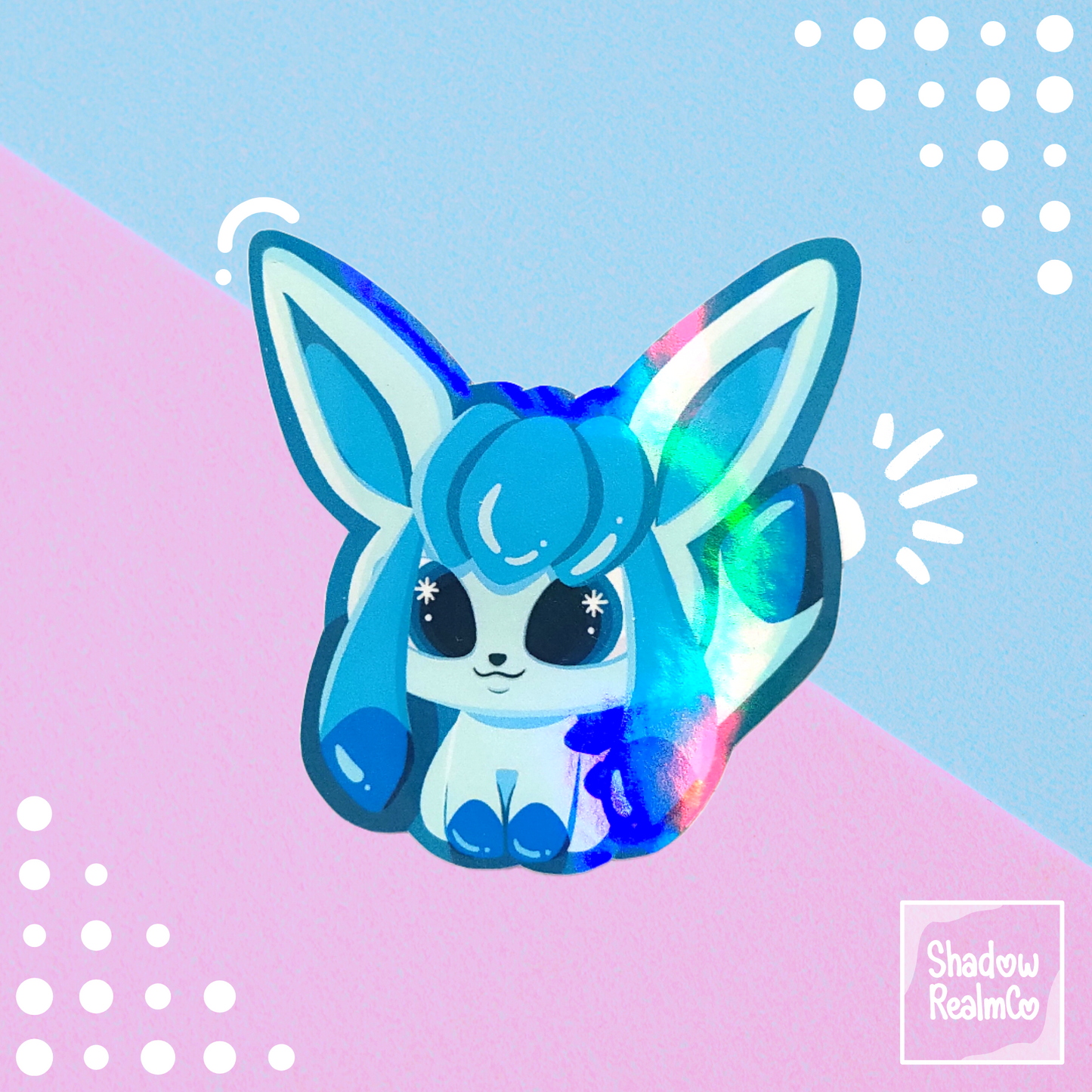 Glaceon Eeveelutions Sticker