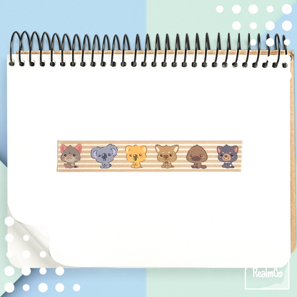 Aussie Animals Washi Tape