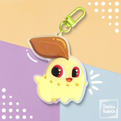 Chikorita Double Sided Holographic Keychain