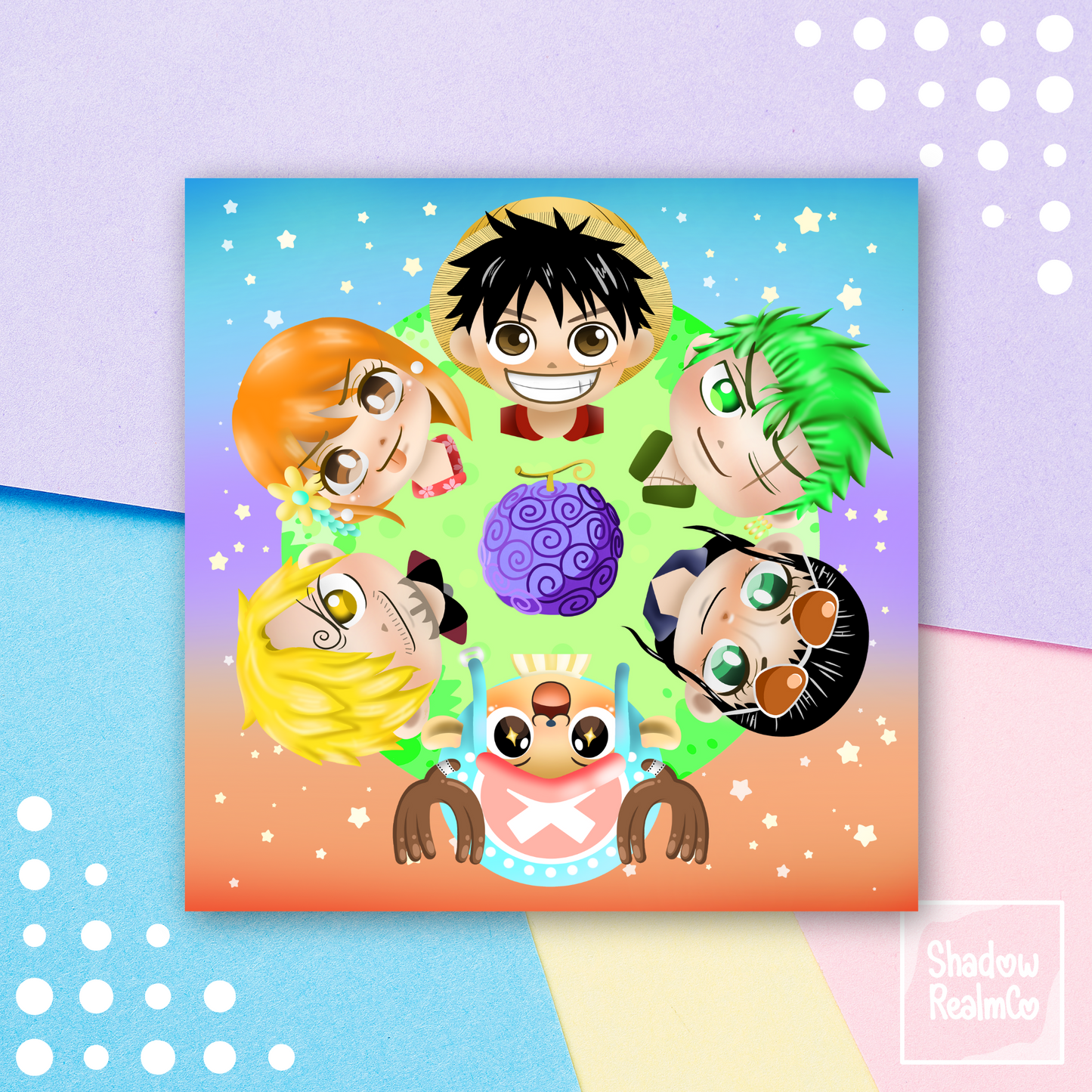 One Piece Postcard [Square]