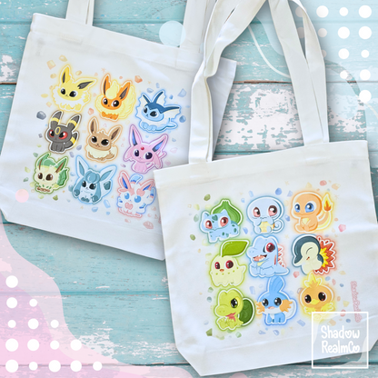 Starters Print Cotton Tote Bag L