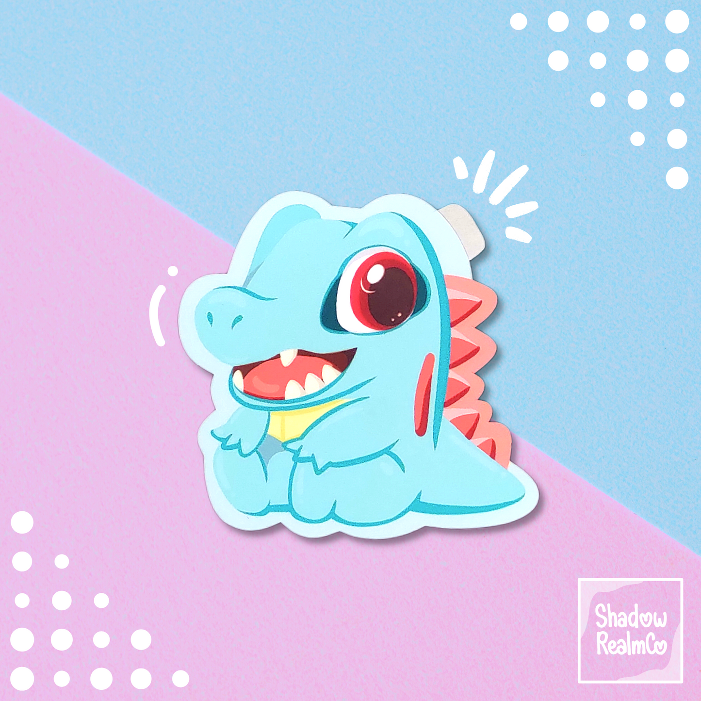 Totodile Starter Sticker