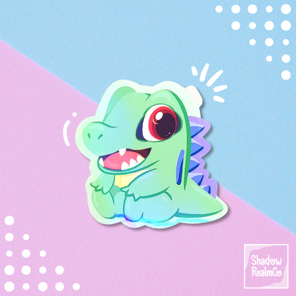 Totodile Starter Sticker