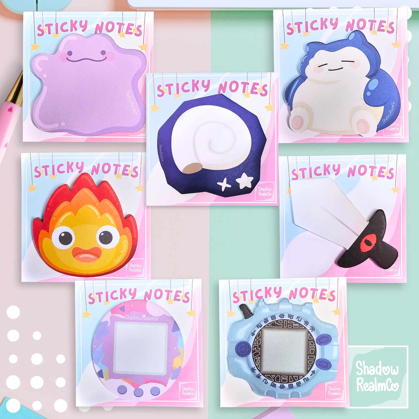 Fossil Sticky Notes