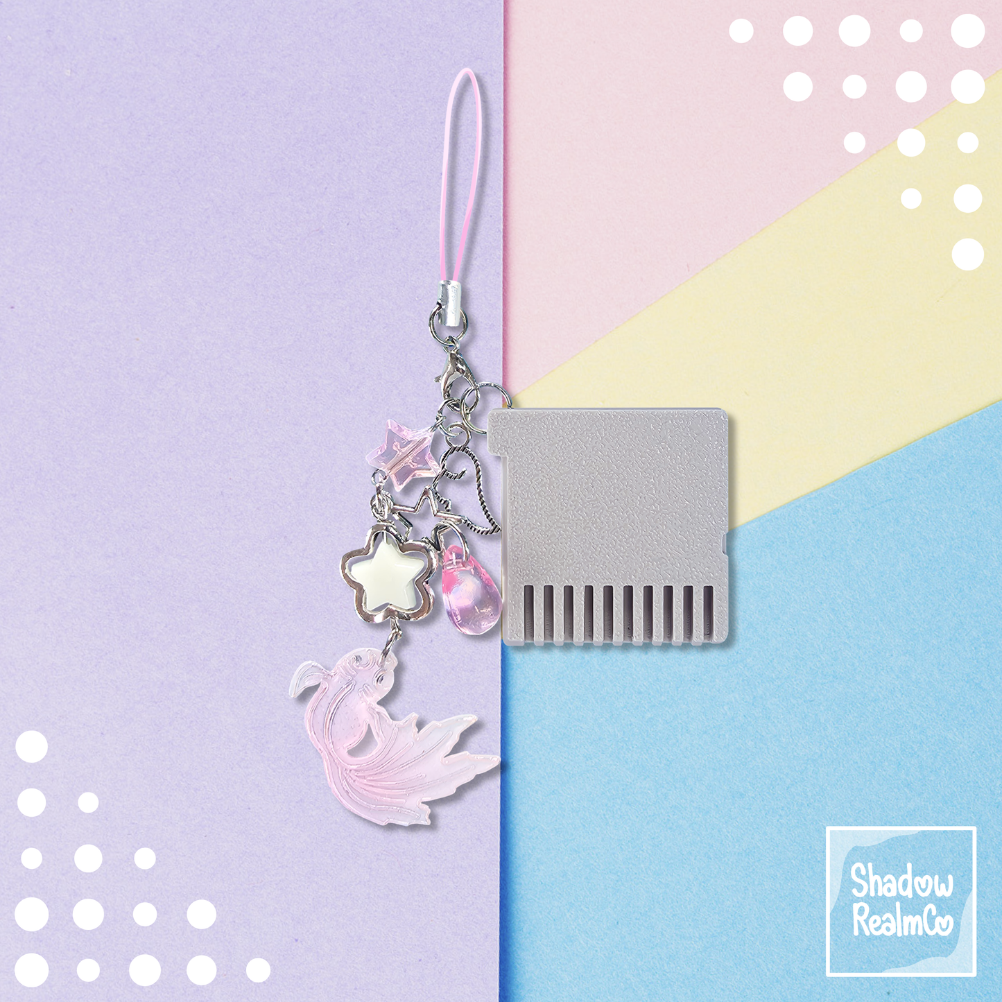 Pearl DS Phone Charm