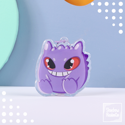 Cute Double Sided Keychain | GENGAR