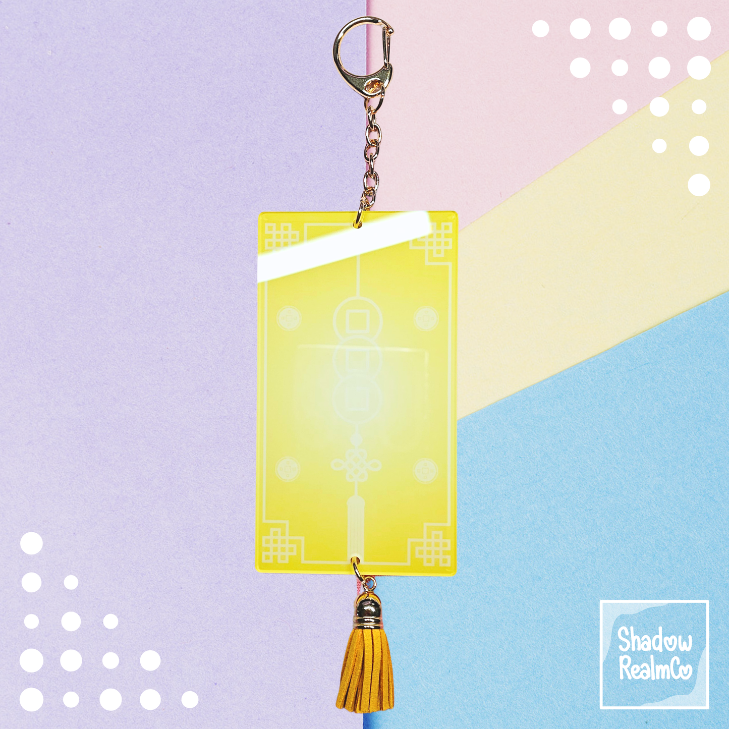 Gold Foil Hanging Talismans