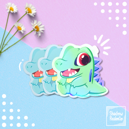 Totodile Starter Sticker