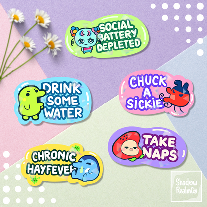 Take Naps | Holographic Vinyl Sticker
