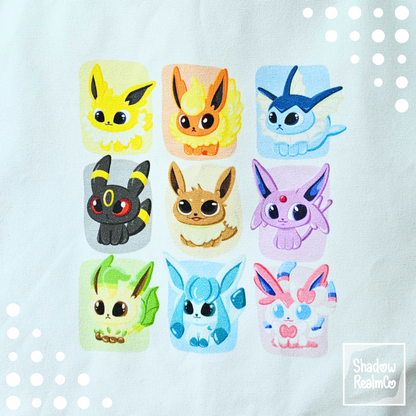 Eeveelutions Cotton Tote Bag