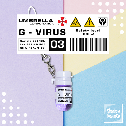 G-Virus Phone Charms