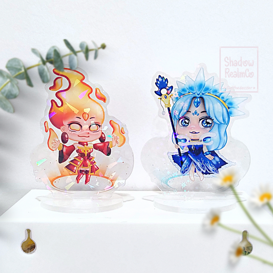 Lina Holographic Acrylic Figure